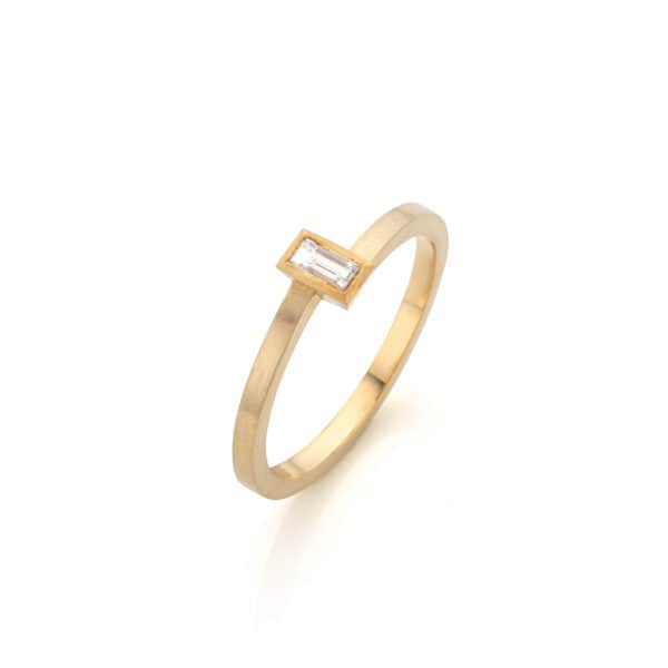 Diamant Baguette ring