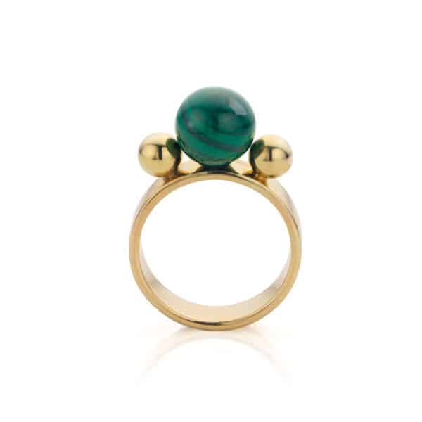 Malachiet ring